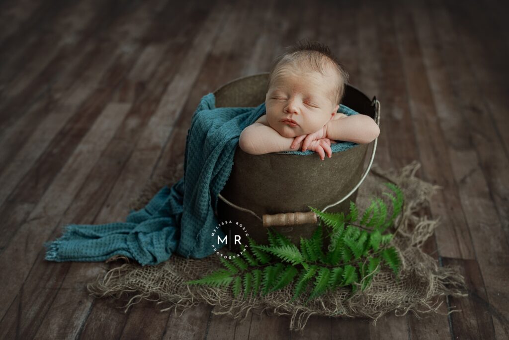 NEWBORN PORTRAIT SESSION FAIRMONT WEST VIRGINIA